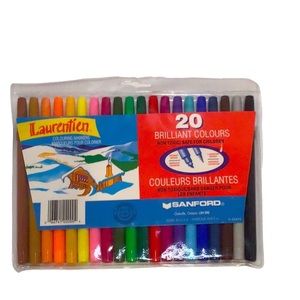 👠 Laurentien 20pk Markers Brilliant Colours NWOT